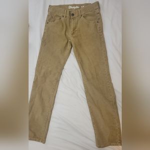 Wrangler corduroy slim fit pants - size 32x30